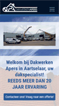 Mobile Screenshot of dakwerken-apers.be